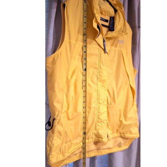 DKNY Active Bright Yellow Zippered Vest Womens Size XL - Picture 14 of 14